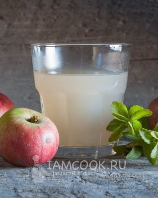 Яблочный напиток со стевией