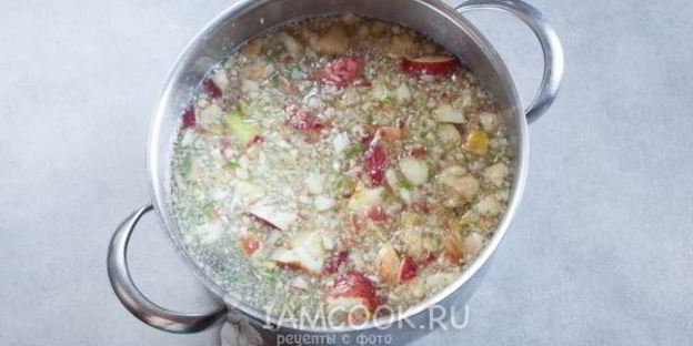 яблочный напиток со стевией