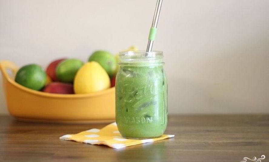 Рецепт зеленого коктейля с фасолью