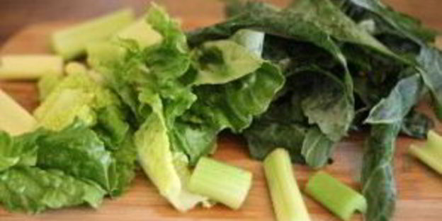 зеленый коктейль с фасолью