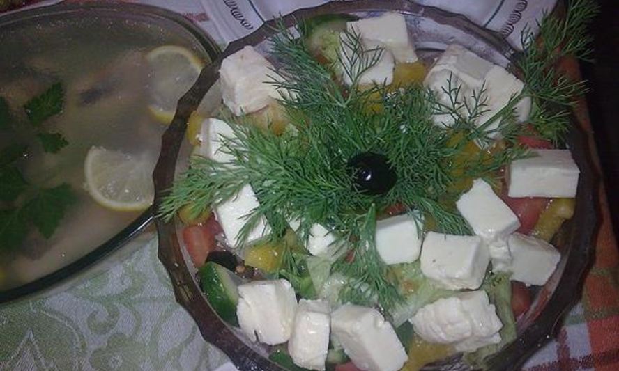 Рецепт салата греческого