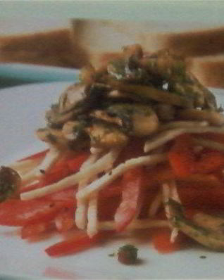 Грибной салат по-еревански