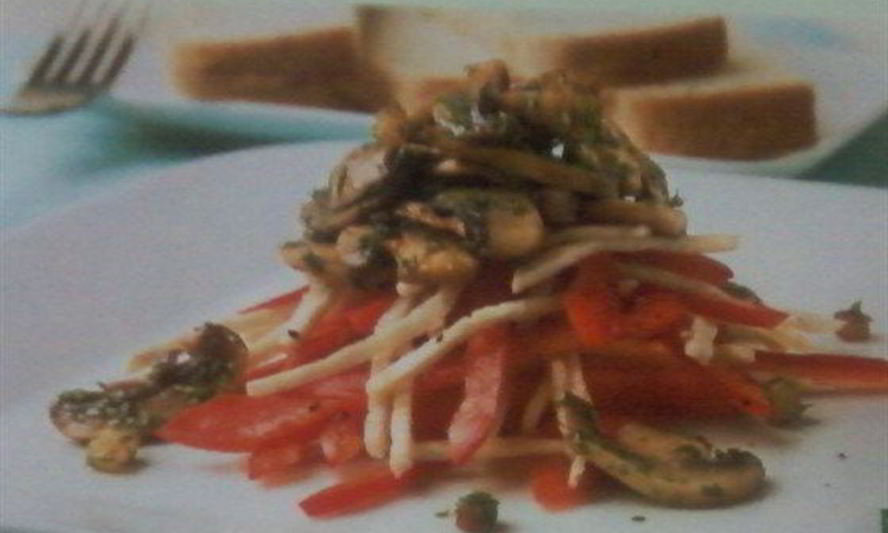 Рецепт грибного салата по-еревански