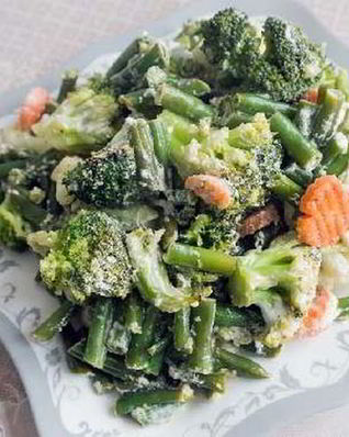 Итальянский салат с цветной капустой