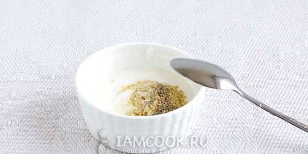 картофельный салат с редисом