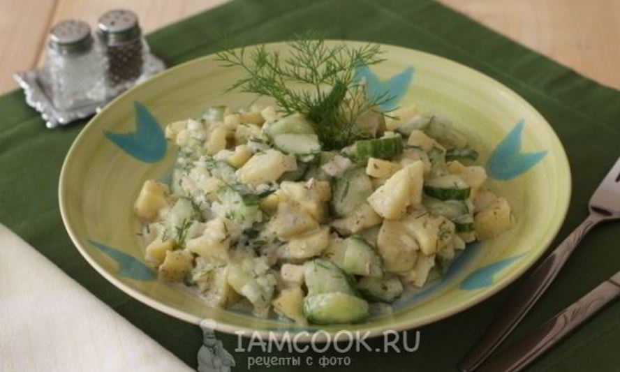 Рецепт немецкого картофельного салата