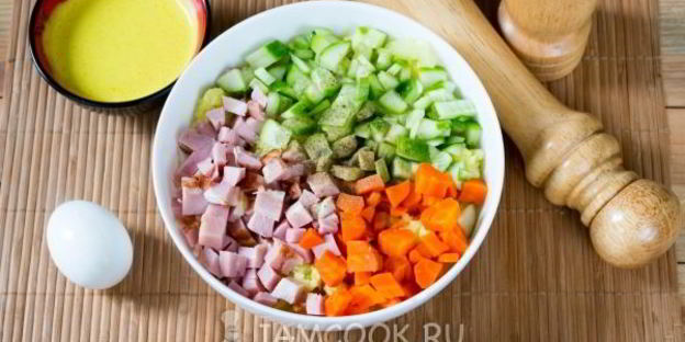 японский картофельный салат