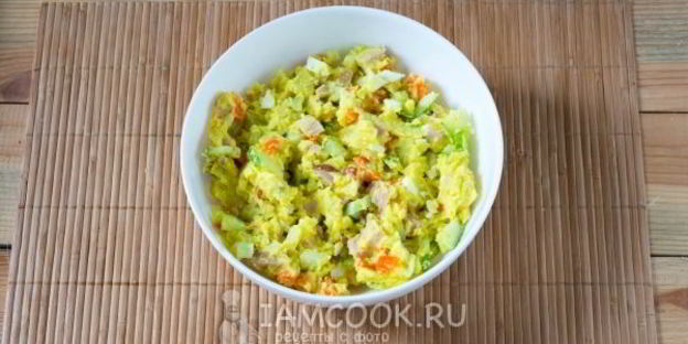 японский картофельный салат