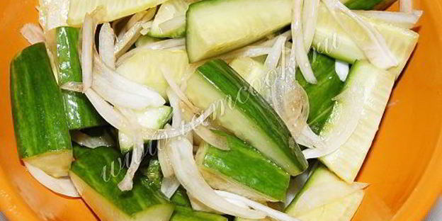 китайский салат из огурцов