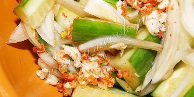 китайский салат из огурцов