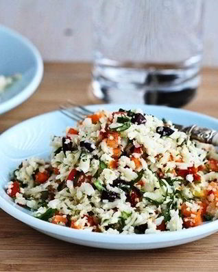 Легкий салат на ужин