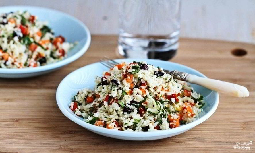 Рецепт легкого салата на ужин