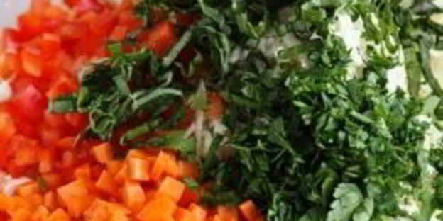 легкий салат на ужин