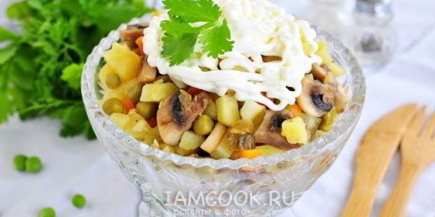 постный оливье