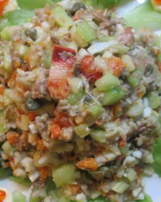 Салат оливье