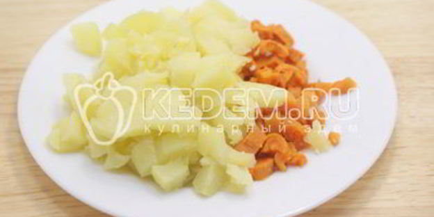 заливное оливье