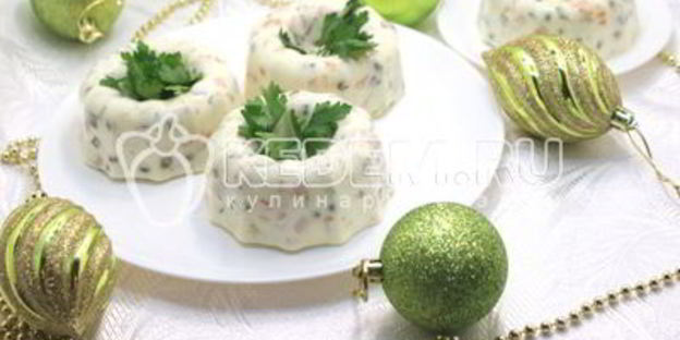 заливное оливье