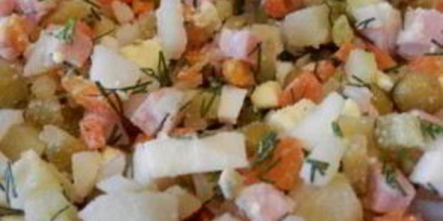 салат без майонеза на новый год