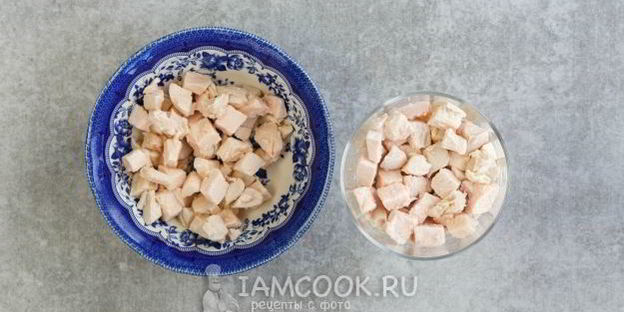 салат дамский каприз