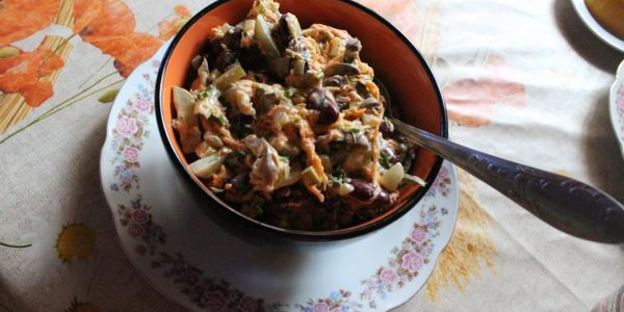 салат деревенский