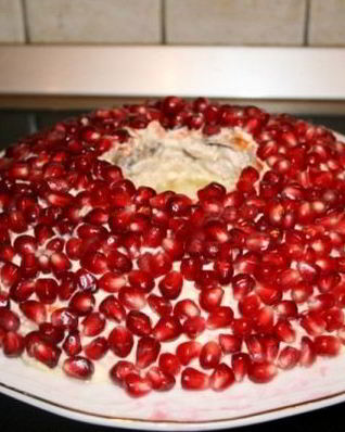 Салат Гранатовый браслет без свеклы