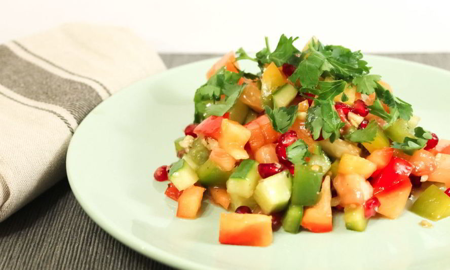 Рецепт салата гранатового