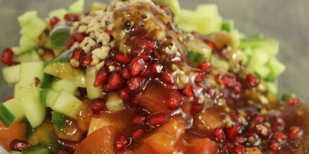 салат гранатовый