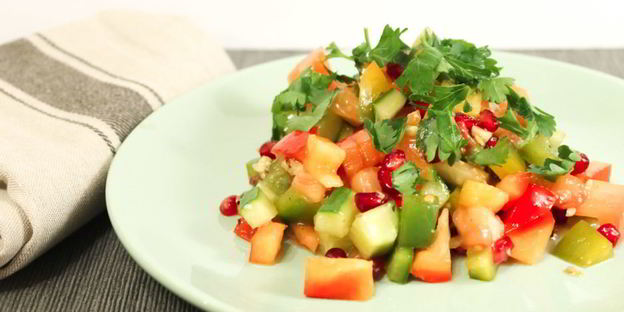 салат гранатовый