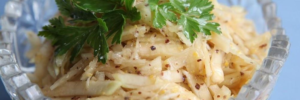 Салат из брюквы