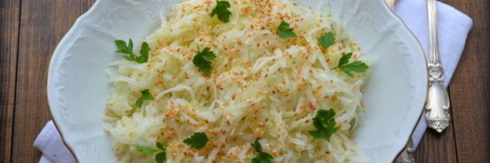 Салат из кольраби