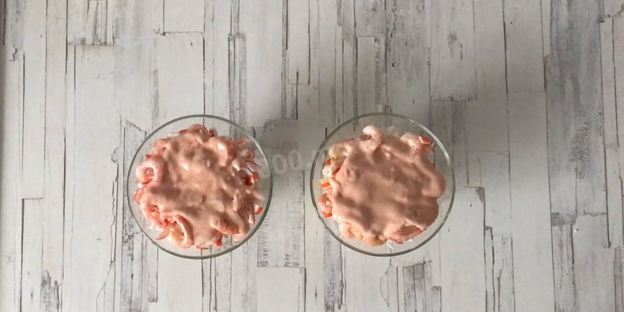 салат коктейль с сыром