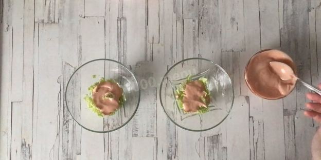 салат коктейль с сыром