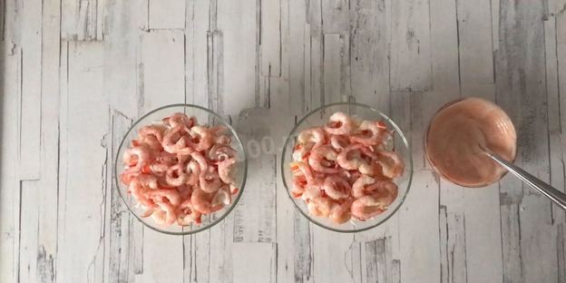 салат коктейль с сыром