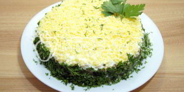 классический салат мимоза