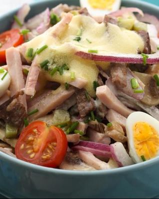 Салат мясной