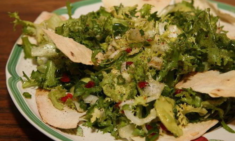 Рецепт салата на бегу