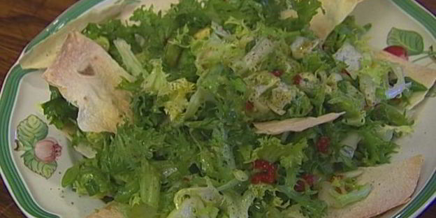 салат на бегу