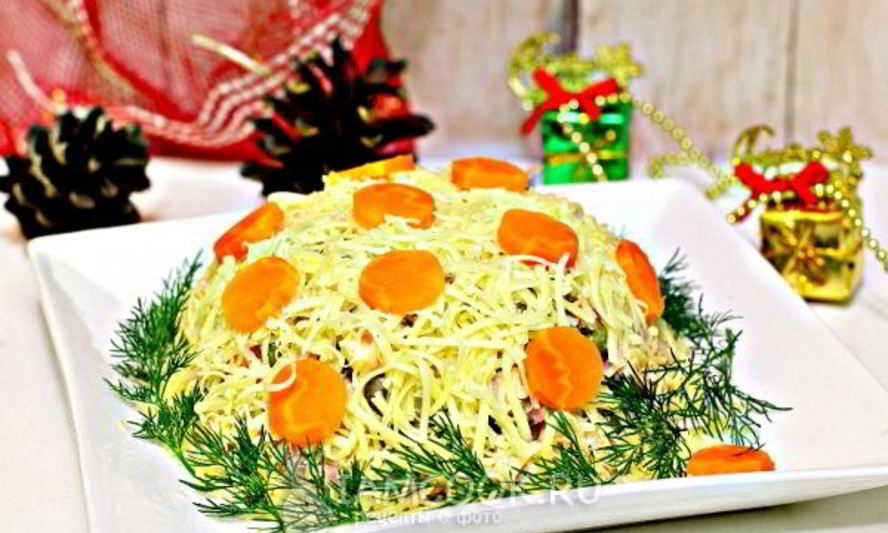 Рецепт салата новогодние игрушки