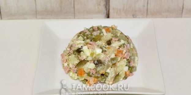 салат новогодние игрушки