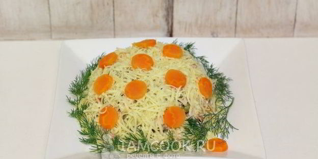 салат новогодние игрушки