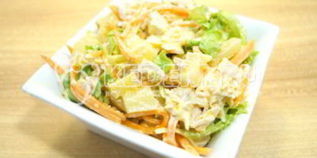 салат новогодний вальс