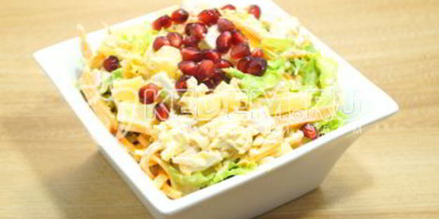 салат новогодний вальс