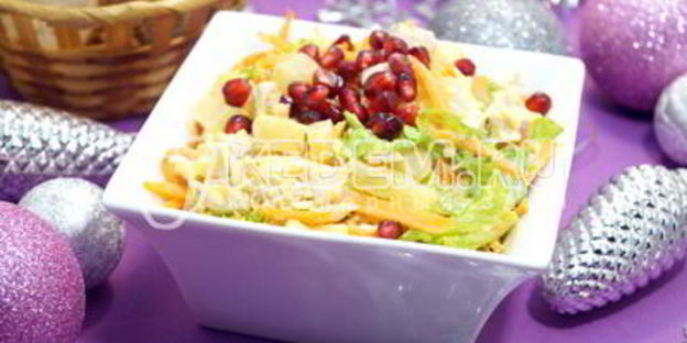 салат новогодний вальс