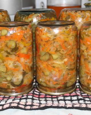 Салат Охотничий на зиму