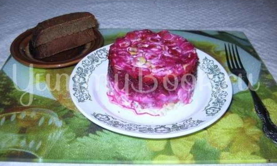 Рецепт салата сельдь под шубой