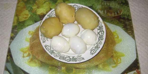 салат сельдь под шубой