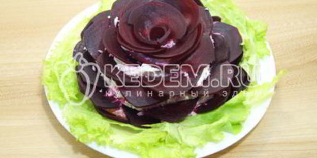 салат роза