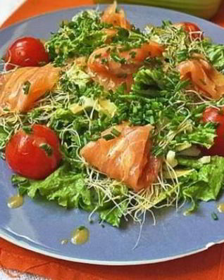 Салат с фенхелем