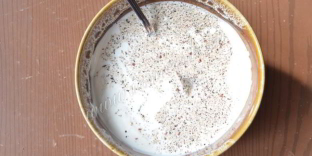 салат с горбушей и рисом