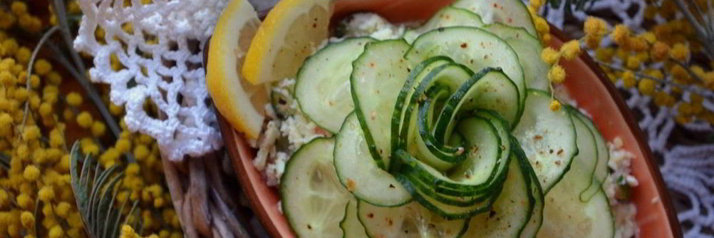 Салат с горбушей